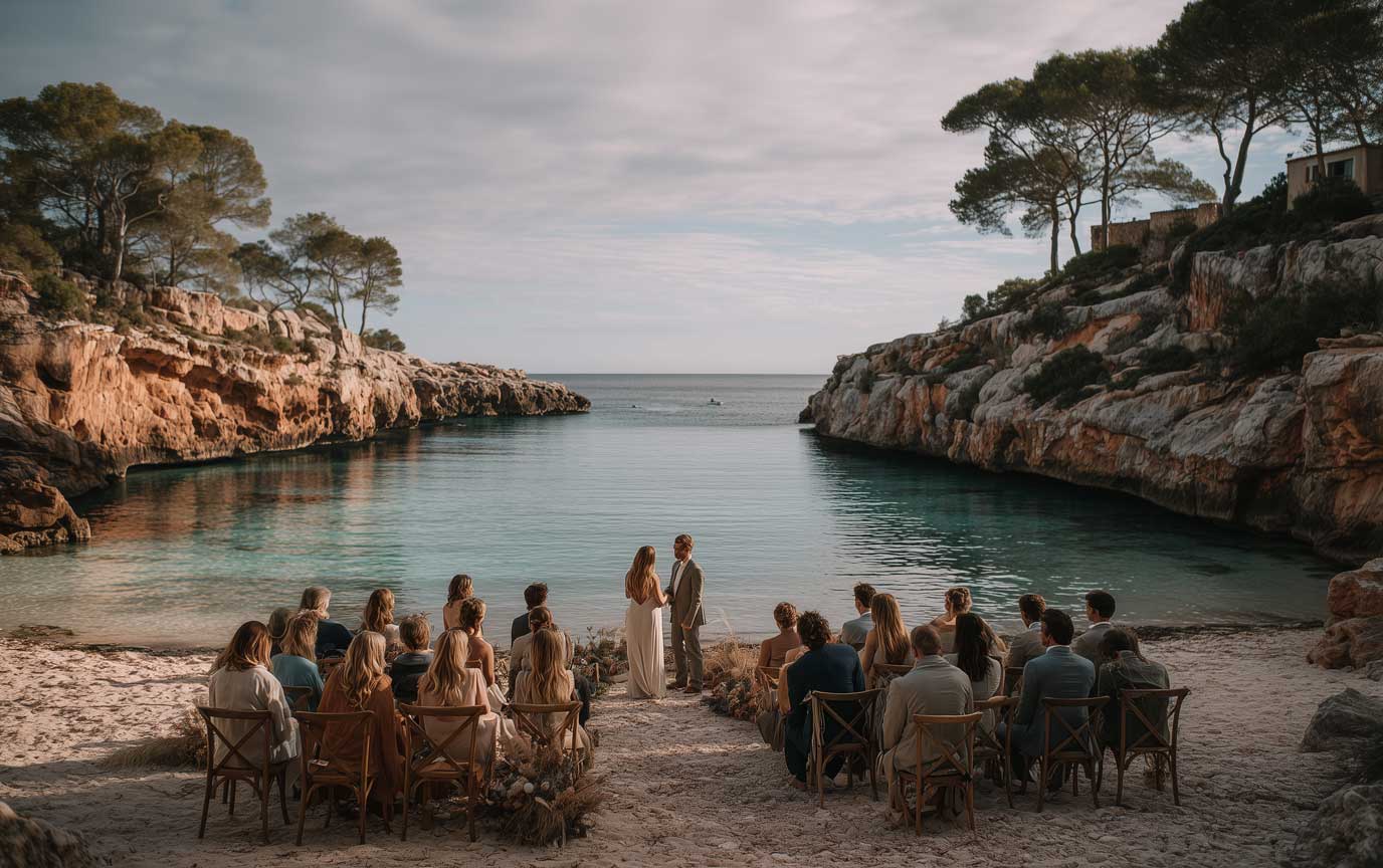 Strandtrauung Cala Mallorca