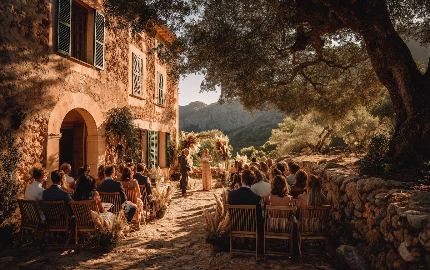 Finca Hinterland Mallorca · freie Trauung